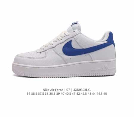 耐克 Nike Air Force 1 07 空军一号 Af 1 低帮 厚底增高百搭 休闲运动板鞋 柔软 弹性十足的缓震性能和出色的中底设计 横跨复古与现代的外 - 点击图像关闭