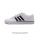 ADIDAS 阿迪达斯 GVP CANVAS STR 男女鞋 网球文化鞋 校园板鞋 低帮系带 帆布鞋 三叶草运动鞋。EVA中底轻质而且舒适，全橡胶大底经久耐用，