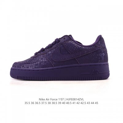 耐克 Nike Air Force 1 '07 Low 空军一号含气垫 小白鞋 2025年新款 低帮百搭厚底增高休闲运动板鞋。柔软、弹性十足的缓震性能和出色的中