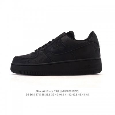 耐克 Nike Air Force 1 '07 Low 2025新年新款 蛇年限定 空军一号含气垫 小白鞋 低帮百搭厚底增高休闲运动板鞋。柔软、弹性十足的缓震性