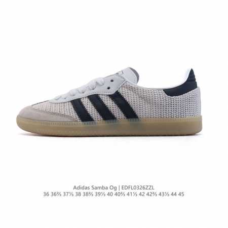140 阿迪达斯 德训鞋 Adidas Originals Samba Og Shoes 经典运动鞋小白鞋「T头鞋」男女鞋 彰显休闲摩登风情的时尚经典鞋。它诞生 - 点击图像关闭