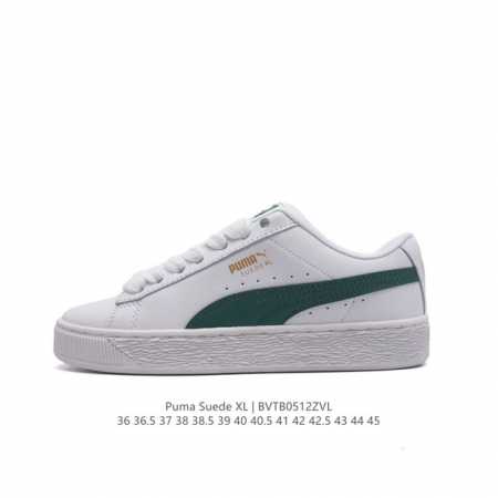 彪马puma Suede Xl 低帮复古轻便透气防滑减震休闲鞋 厚底增高运动板鞋 类型：男女鞋 尺码: 36-45含半码 货号：397255 编码：Bvtb05 - 点击图像关闭