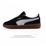 彪马Puma Palermo Og 防滑耐磨低帮德训板鞋 男女运动鞋，Army Trainer Og休闲鞋沿用德训鞋经典外观 鞋身和鞋舌分别添加了品牌标志性 L