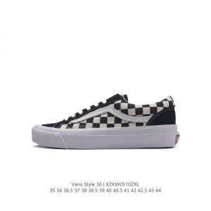 真标 带半码 Vans 万斯 Style 36 经典低帮帆布休闲运动硫化滑板板鞋。真的是吹爆的系列,那就是vansstyle36系列低帮经典复古文化休闲运动篮球