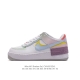 Nike 耐克低帮板鞋 空军一号 Af1马卡龙 Af1厚底增高百搭运动板鞋 Nike Air Force 1 “Shadow” 造型设计上与 Sacai X N
