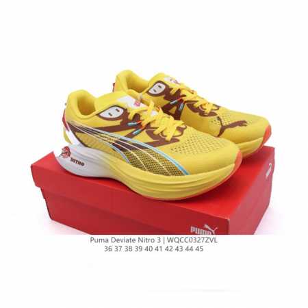 180 【公司级】彪马(Puma) Deviate Nitro3男女士2025年新款跑步鞋减震舒适缓冲回弹简约软底运动鞋注氮泡沫橡胶鞋垫耐磨防滑百搭老爹鞋 De - 点击图像关闭