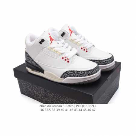 耐克 乔丹 Aj3 耐克 Nike Air Jordan 3 Retro Se 乔3 复刻篮球鞋 乔丹3代 三代 男女子运动鞋，作为 Aj 系列中广受认可的运动 - 点击图像关闭