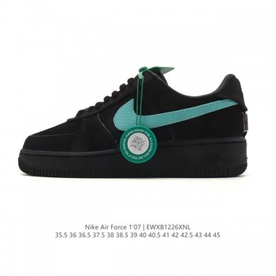 公司级 附赠送Logo清洁刷 Af1耐克 Nike Air Force 1 ‘07 Low 空军一号厚底增高百搭休闲运动板鞋 原楦头原纸板 打造纯正空军版型，专