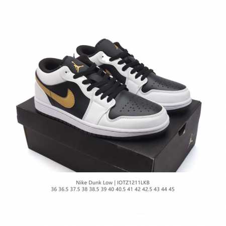 耐克 乔丹air Jordan 1 Low Aj1 乔1 乔丹1代aj1 低帮复古文化休闲运动篮球鞋。该鞋款从 19 年元年款汲取设计灵感，焕新演绎简约经典外观 - 点击图像关闭