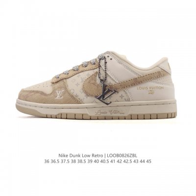 耐克 Nike Dunk Low Retro 运动鞋复古板鞋。作为 80 年代经典篮球鞋款，起初专为硬木球场打造，后来成为席卷街头的时尚标杆，现以经典细节和复古