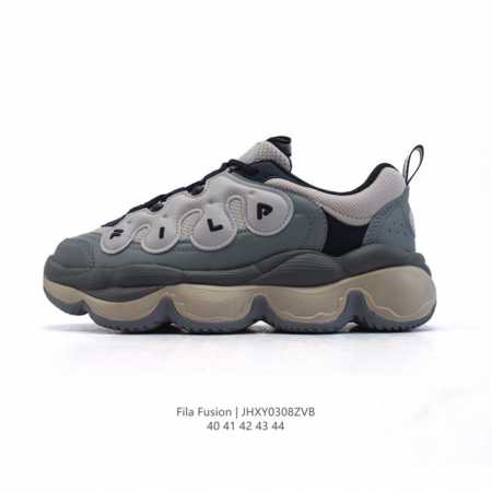 190 斐乐 男款老爹鞋 Fila Fusion 厚底增高百搭运动鞋 意大利百年经典运动品牌，网红单品 小红书推荐爆款 Fila斐乐新款小白鞋斐乐潮牌文化街头风 - 点击图像关闭