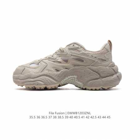 公司级 斐乐 男女款老爹鞋 Fila Fusion 厚底增高跑步鞋 百搭运动板鞋 意大利百年经典运动品牌，网红单品 小红书推荐爆款 Fila斐乐新款小白鞋斐乐潮 - 点击图像关闭