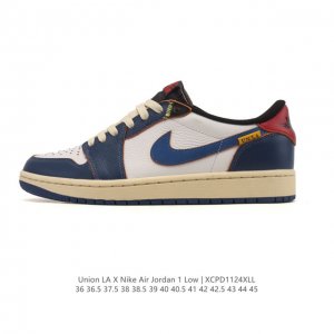 公司级 耐克 Union X Air Jordan 1 Retro High pk Nrg 低帮Aj1 乔丹一代经典复古运动篮球板鞋 洛杉矶品牌Union与Jo
