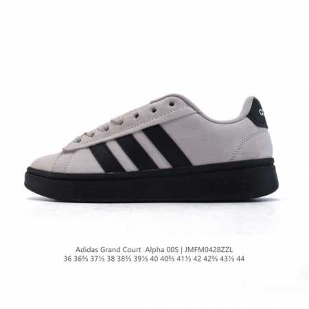 新品 阿迪达斯 Adidas男女Grand Court Alpha 00S网球鞋 舒适百搭小白鞋 防滑耐磨 低帮 板鞋 阿迪达斯中性四季款网球训练鞋 Jr054 - 点击图像关闭