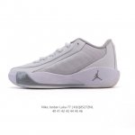 新品 耐克 Nike 2025年男子Jordan Luka .77 pf 运动篮球鞋 Hf0819-101 40 配置方面 鞋面采用高耐磨网布搭配全掌橡胶外底