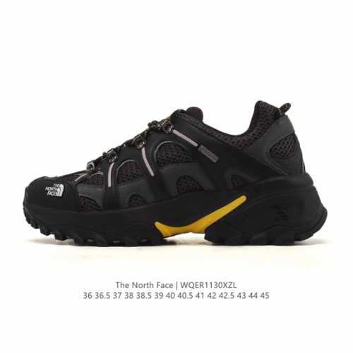 公司级 户外老爹运动鞋 The North Face 北面厚底增高跑步鞋 北脸男女同款老爹鞋 护脚踝登山鞋 透气织物鞋面 户外耐磨徒步鞋 。具有出色的抓地力和稳