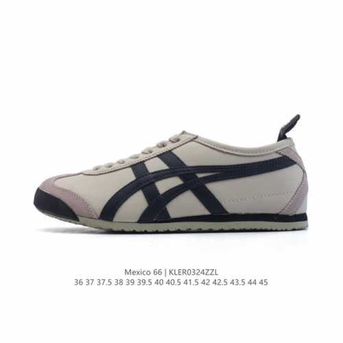 140 【头层皮】Asics/亚瑟士 男女鞋真标半码制 配足弓鞋垫 日产经典老牌-鬼塚虎/Onitsuka Tiger Mexico 66经典墨西哥系列复古经典