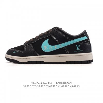 公司级 耐克 Nike Dunk Low Retro 运动鞋复古滑板鞋。作为 80 年代经典篮球鞋款，起初专为硬木球场打造，后来成为席卷街头的时尚标杆，现以经典