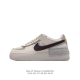 nike 耐克低帮板鞋 空军一号 Af1马卡龙 Af1厚底增高百搭运动板鞋 Nike Air Force 1 “Shadow” 造型设计上与 Sacai X N