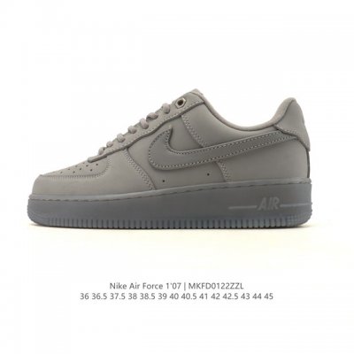 耐克 Nike Air Force 1 '07 Low 空军一号含气垫 小白鞋 2026年新款 低帮百搭厚底增高休闲运动板鞋。柔软、弹性十足的缓震性能和出色的中