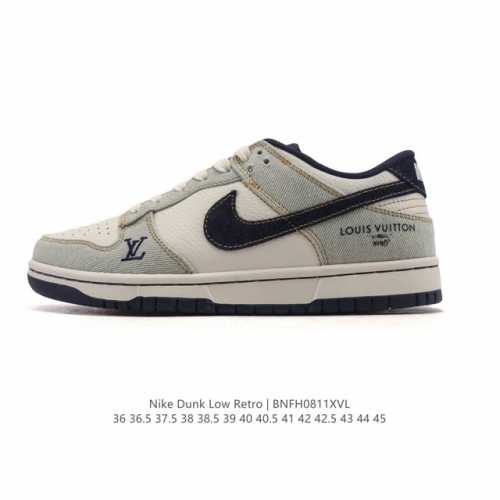 公司级 真标 耐克 Nike Sb Dunk Low Pro 男女款运动鞋复古板鞋。采用柔软皮革鞋面，经久耐穿，塑就如元年款 Dunk 般的复古质感。鞋头透气孔
