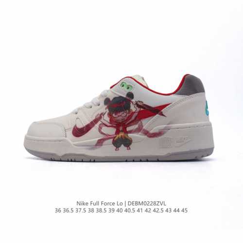 耐克 Nike Full Force Low 时尚复古运动板鞋，2025年新款运动板鞋 哪吒之魔童降世 复古气质爆棚！近年来复古风的兴起，众多品牌纷纷推出自己的