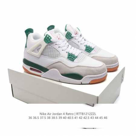 特价 耐克 Nike Air Jordan 4 Retro Og迈克尔 乔丹aj4代乔4 中帮复古休闲运动文化篮球鞋。秉承轻量化的速度型篮球鞋设计思想完成设计， - 点击图像关闭