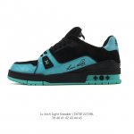 公司级 路易威登Louis Vuitton Arch Light Sneakers Lv真皮拼色减震网面运动弓型舞蹈复古老爹运动鞋。原装配件5D效果礼盒及全套原