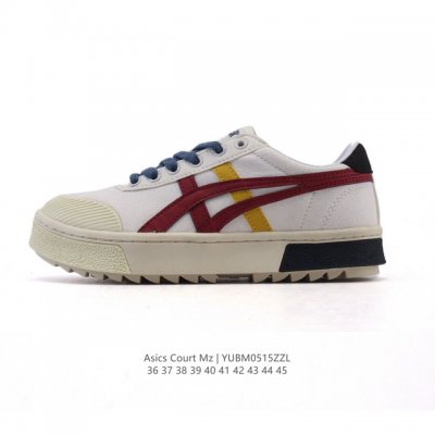 asics 亚瑟士 新款男女运动休闲鞋 Court Mz 复古时尚板鞋百搭厚底运动鞋，Asics 亚瑟士 Court Mz 3A127 休闲运动鞋，简约大方，舒