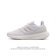 公司级 阿迪达斯 ADIDAS 超弹跑步系列PUREBOOST 22 新款稳定排汗减震回弹防滑耐磨跑步运动鞋跑步鞋。含再生材料的短距离跑步鞋，PUREBOOST