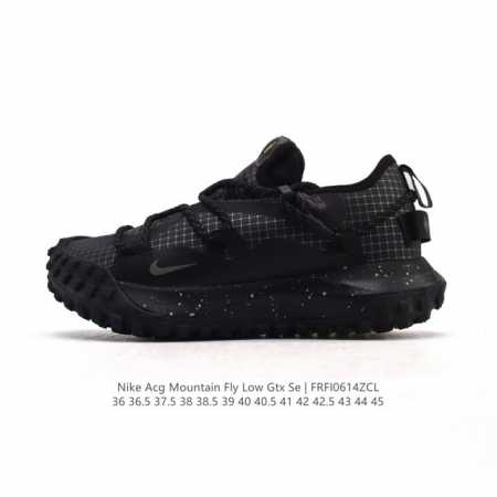 耐克 Nike Acg Mountain Fly Low Gtx Se 男女子运动鞋户外登山徒步鞋。采用匠心设计，打造耐穿迅疾风格，让你在沙漠、峡谷和深山中探险 - 点击图像关闭