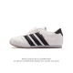 新款 阿迪达斯 Adidas Originals Taekwondo 时尚百搭 防滑 低帮 训练鞋 男女款 黑白色德训鞋 潮运动板鞋。Adidas Martia