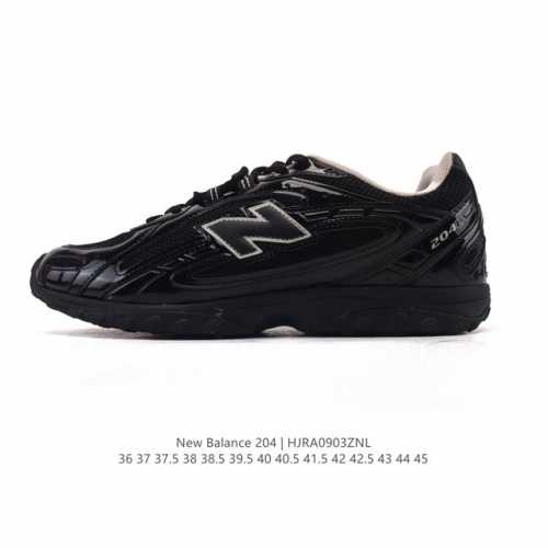 新品公司级 新百伦 2025年新款 New Balance 204L 2025年夏季登场：复古薄底鞋重塑都市运动美学时尚运动跑步鞋，以复古薄底设计与室内足球鞋灵