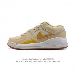 200 【公司级 头层皮】耐克 Nike Air Jordan Stadium Aj90 潮流运动板鞋 Aj90 充满了对Tinkerhathield 原创设计