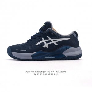 新品公司级 Asics Gel-Challenger 14 舒适 百搭 低帮 小白鞋 网球鞋 女款 白色 亚瑟士Gel Challenger 14网球鞋#亚瑟士