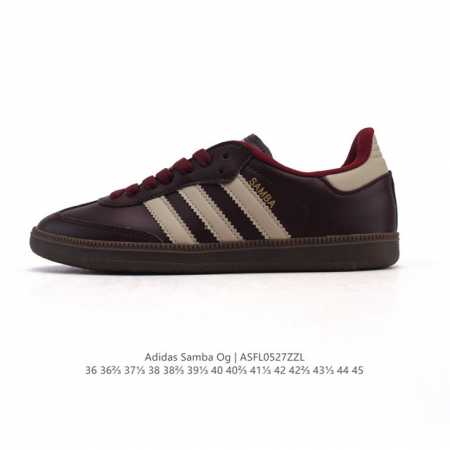 公司级 阿迪达斯 德训鞋 Adidas Originals Samba Og Shoes 经典运动鞋小白鞋 T头鞋 男女鞋 彰显休闲摩登风情的时尚经典鞋 它诞生 - 点击图像关闭