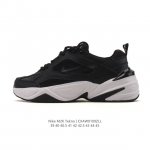 真标 耐克 Nike M2K Tekno 男子运动鞋厚底老爹鞋经典复古休闲慢跑鞋。从 Monarch 系列汲取灵感，以太空时代细节演绎未来风范。分层鞋面借鉴自元