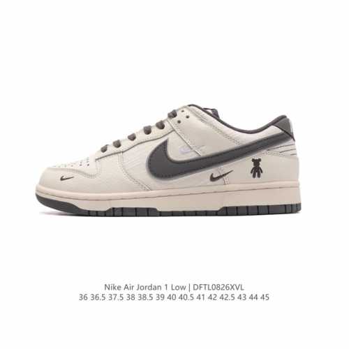 公司级 耐克 乔丹air Jordan 1 Low Aj1 乔1 乔丹1代aj1 低帮复古文化休闲运动篮球鞋。该鞋款从 1985 年元年款汲取设计灵感，焕新演绎