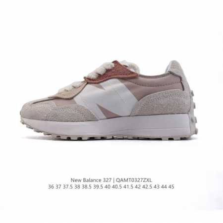 160 【真标】Nb 新百伦 New Balance 327系列复古休闲运动慢跑鞋时尚男女运动鞋 以更纯粹的复古风格设计打造的全新造型 侧身还以解构设计，将 N - 点击图像关闭