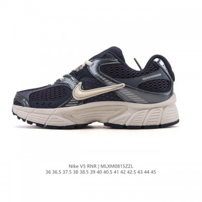 耐克 Nike 2025年新款 Nike V5 Rnr 轻量缓震支撑休闲鞋 舒适防滑耐磨低帮复刻运动鞋 厚底增高老爹鞋 Hj5228-003经典设计与现代工艺完