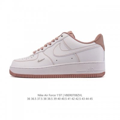 真标 耐克 Nike Air Force 1 '07 Low 空军一号含气垫 小白鞋 低帮百搭厚底增高休闲运动板鞋。柔软、弹性十足的缓震性能和出色的中底设计，横