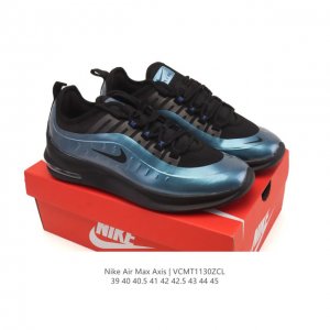 耐克 Nike Air Max Axis 男女子运动鞋气垫缓震轻便休闲运动跑步网面透气舒适日常慢跑鞋，时尚的无缝覆面和透气网眼布演绎时尚外观。流线型中底和独特后
