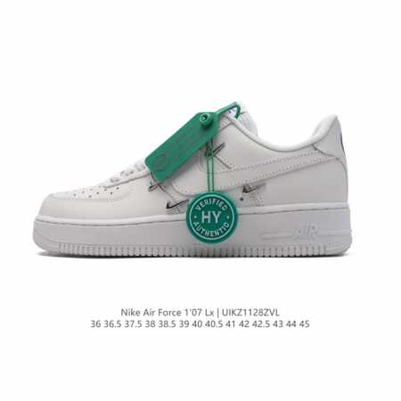 耐克 Nike Air Force 1 '07 Low 空军一号含气垫 小白鞋 附送logo品牌清洁刷 低帮百搭厚底增高休闲运动板鞋。柔软、弹性十足的缓震性能和 - 点击图像关闭