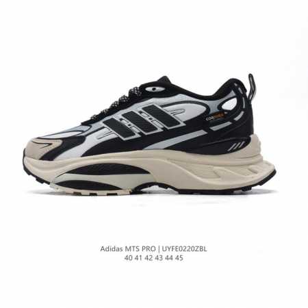 公司级 阿迪达斯 Adidas Originals Mts Pro 复古厚底老爹透气运动跑鞋。纤维革组合透气网眼布鞋面鞋材,中底搭载。阿迪Mts Pro：城野双 - 点击图像关闭