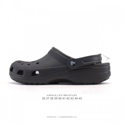 Crocs 沙滩洞洞鞋 男女士休闲厚底增高凉拖鞋 卡骆驰明星同款 厚底增高沙滩鞋 选择尺码时 建议选大一码 脚感更舒适 家居休闲一式两用拖鞋 白敬亭同款，坡跟设