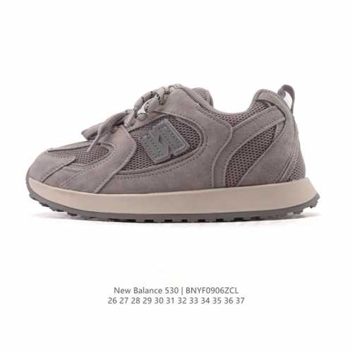 童鞋 新百伦 Nb530 New Balance 530 复跑古鞋 儿童厚底增高老爹运动鞋 缓震运动慢跑鞋。Nb530这鞋双确实是Nb家经复典古款式之一，以全科