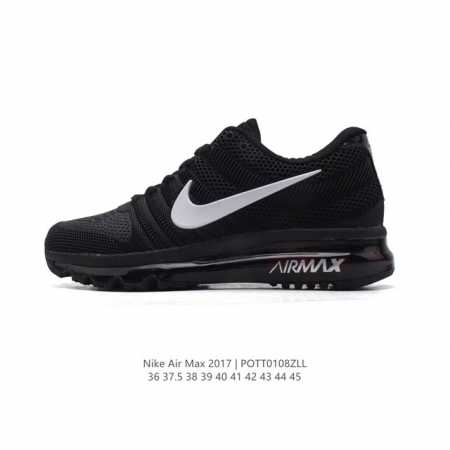 Nike 耐克 Air Max 2017 男女士跑鞋全掌气垫缓震休闲运动跑步鞋。Nikeair Max2017是nike Air Max系列的2017年旗舰款跑 - 点击图像关闭