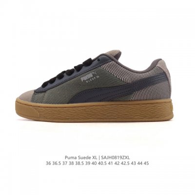 彪马 Puma 休闲板鞋 Suede Xl系列经典厚底防滑耐磨舒适透气运动鞋 新年穿有型 时尚 穿搭 球鞋 穿搭 时尚 潮流 面包鞋 Puma面包鞋，情侣必