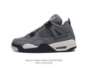 耐克 Nike Air Jordan 4 Retro Og迈克尔 乔丹aj4代乔4 中帮复古休闲运动文化篮球鞋。秉承轻量化的速度型篮球鞋设计思想完成设计，降低重