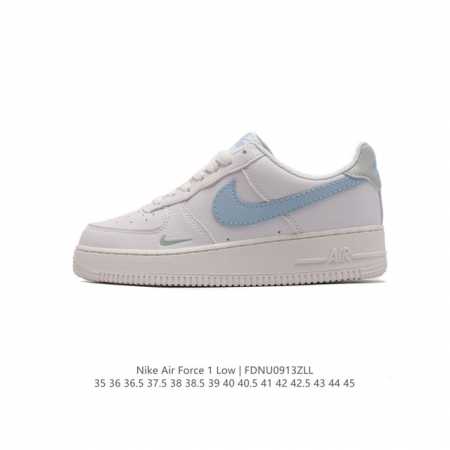 耐克 Nike Air Force 1 '07 Low 空军一号含气垫 低帮百搭厚底增高休闲运动板鞋 小白鞋 。柔软、弹性十足的缓震性能和出色的中底设计，横跨复 - 点击图像关闭
